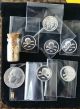 1/10 Gram.  999 Gold And 6 Gram.  999 Silver With Gold Leaf Vial Silver photo 2