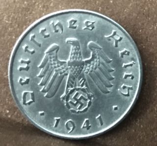 1941 A.  10 Reichspfennig Mark Berlin = A photo