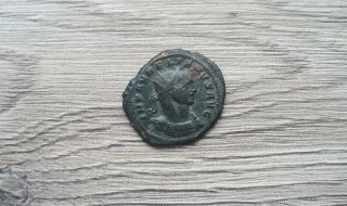 Aurelian Antoninianus Bronze Coin Ef photo