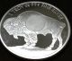 1 Ounce Silver Buffalo Indian Head Bu.  999 Silver Bullion Round Mintmark Si Silver photo 2
