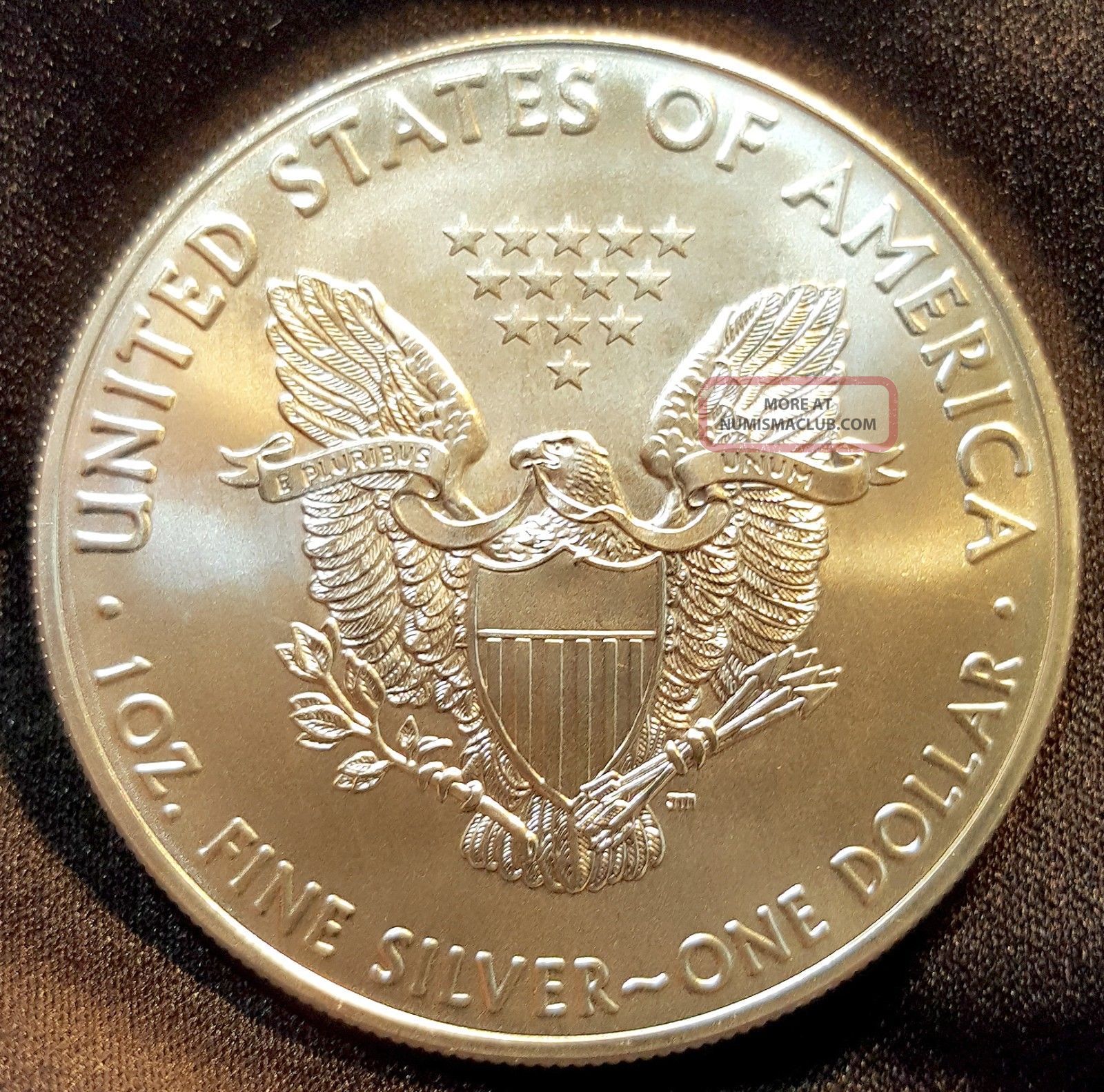 2017 Silver American Eagle 1 Oz Coin. 999 Fine Silver Dollar Uncirculated