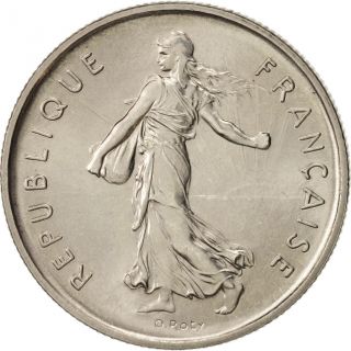 [ 99412] France,  Semeuse,  5 Francs,  1970,  Paris,  Nickel Clad Copper - Nickel, . photo