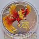2017 Lunar Year Of Rooster Cameroon 1 Oz Color Silver Coin Proof Chinese Zodiac Coins: World photo 5