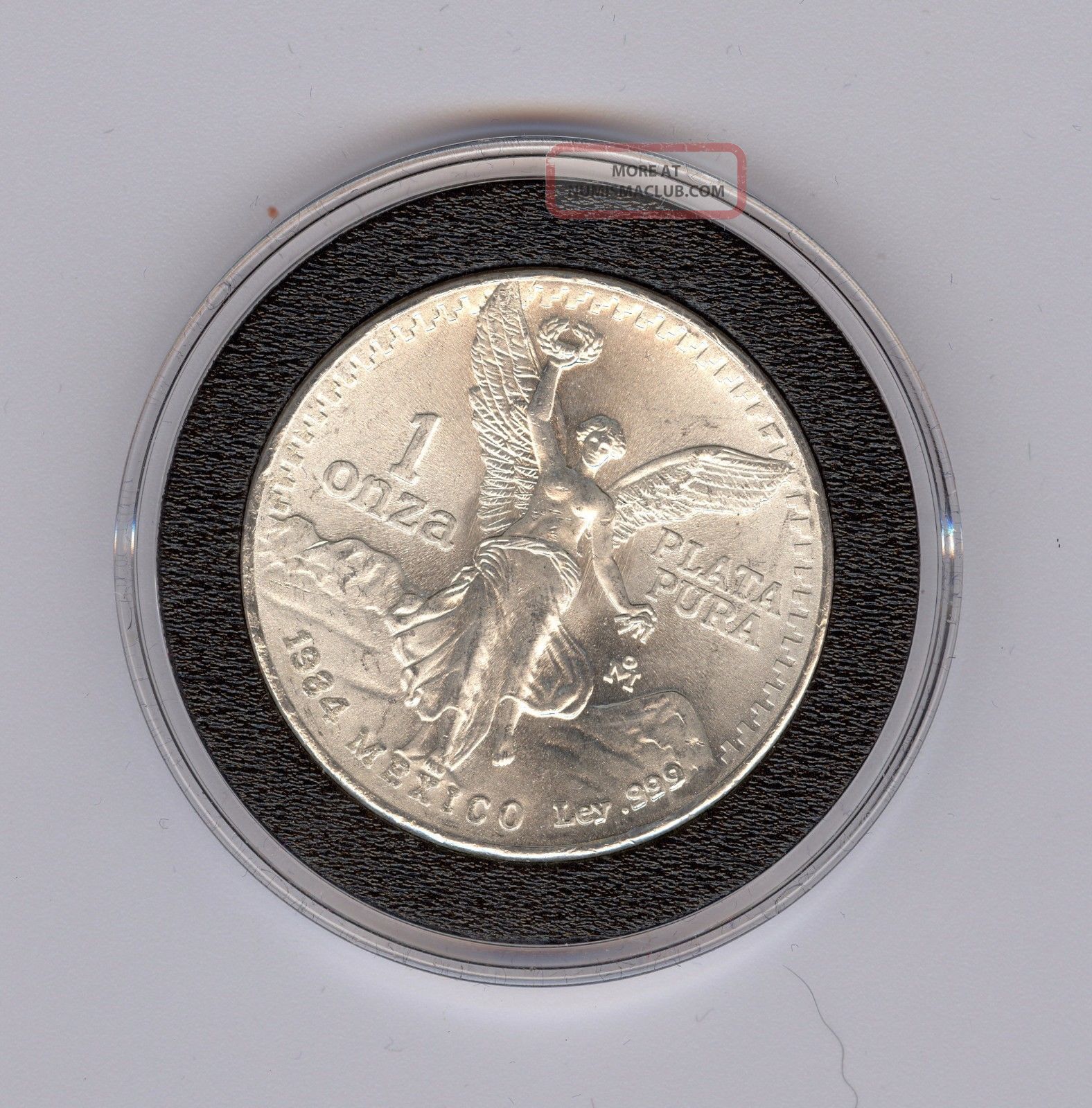 1984 Mexico 1 Oz.  999 Fine Silver Libertad - Uncirculated Mexico photo