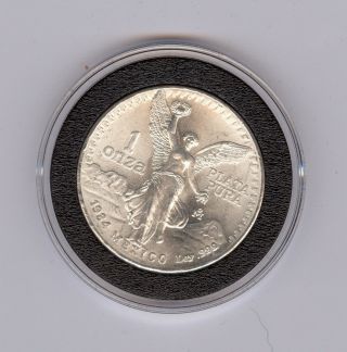 1984 Mexico 1 Oz.  999 Fine Silver Libertad - Uncirculated photo