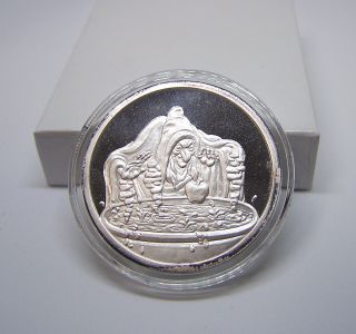 Walt Disney Anniversary 1oz.  Silver Coin 