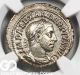 Roman Empire Ngc Ar Denarius,  Sev.  Alexander,  Ad 222 - 235 Au Colosseum Hoard Coins: Ancient photo 1