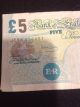 Five Pounds Bank Of England 5 Lbs Travel Cash Spending Money Bill Currency Forex Europe photo 2
