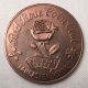 1966 Rose Coin Club Medal - Wheatland - 1st Year Issue Ch51 Exonumia photo 2