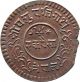 Nepal 1 - Paisa Copper Coin King Tribhuvan Vikram Shah 1934 Km - 706.  1 Extra Fine Xf Asia photo 1