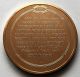 C1832 Franklin Bronze Medal,  Pinckney ' S Treaty Exonumia photo 1