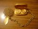 Old Goldplated Chatelaine For 1/2 And 1 Gold Sovereigns UK (Great Britain) photo 1