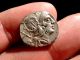 Lucernae Anonymous Silver Serrate Denarius.  Sicily,  209 - 208 B.  C.  Very Rare Coins: Ancient photo 3