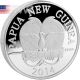 Papua Guinea 2014 10 Kina Precious Pearl - Cranes 3oz Proof Silver Coin Australia & Oceania photo 1