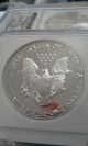 1990 - S Proof Silver American Eagle Pf - 69 Ultra Cameo Ngc Coins photo 9
