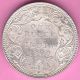 British India - 1900 - ' B ' Incuse - One Rupee - Victoria Queen - Silver Coin - 14 India photo 2