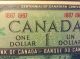 1967 Dollar Bill Canadian Note Shape Canada photo 2