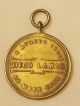 Ultra Rare Antique Diego Eugenio Lamas Nationalist Party Medal Uruguay 1858 - 1898 Exonumia photo 1