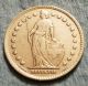 1939 Switzerland 1 Franc Silver Coin Europe photo 1