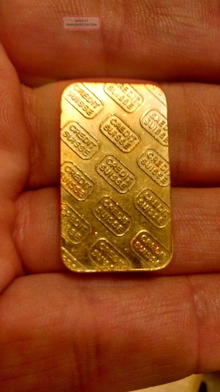 Credit Suisse 20g 999. 9 Fine Gold Ingot