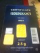 9.  5 G Gram 999.  9 24k Istanbul Gold Refinery Bar Igr All Real Gold Gold photo 8