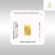 Special Ad For Firstclassgroup 0.  025g Gold Bullion Bar 24k 999.  9 Gold photo 1