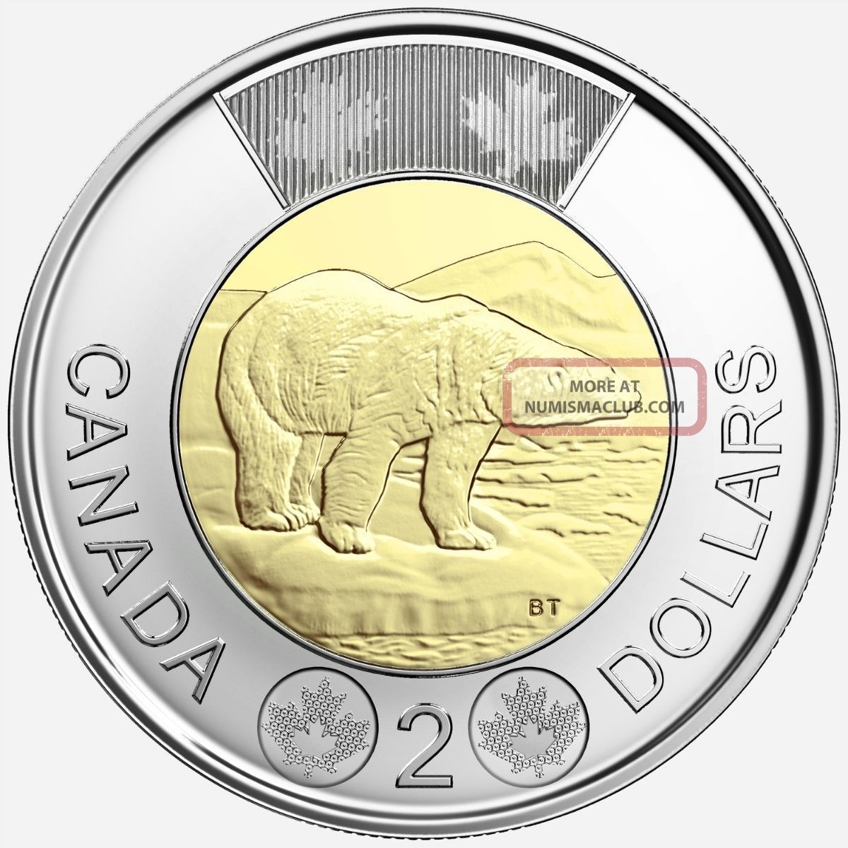 2017 Canada 2 Dollar Proof Like Toonie Coin
