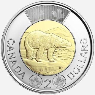 2017 Canada $2 Dollar Proof - Like Toonie Coin photo