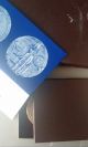 Medallic Art Co.  Us Capitol Cornerstone Commemorative Bronze Medal In Boxes Exonumia photo 2