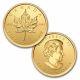 1 Gram.  999 Pure Gold Canadian Maple Leaf Coin Coins photo 2