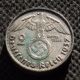 Rare Silver 2 Reichsmark Coin Nazi Germany Swastika 1937 G Karlsruhe Third Reich Germany photo 1