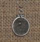 Helmeted Goddess Athena & Owl Authentic Coin 925 Sterling Silver Pendant & Chain Coins: Ancient photo 1
