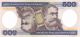 Brazil 500 Cruzeiros Nd.  1981 P 200a Circulated Banknote Paper Money: World photo 1