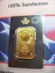 1 Oz Royal Canadian Gold Bar - In Assay Card Unique Serial 727835 Freeship Gold photo 1