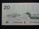 1991 $20 Dollar Bill Bank Note Canada Knight - Dodge Evv9935000 Unc Bird Series Canada photo 4