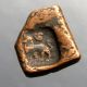 Taxila Ae 1.  5 Karshapana_welcomed Alexander Great_elephant,  Lion & Swastika Coins: Medieval photo 1