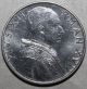 Vatican City 50 Lire Coin,  1955 - Km 54.  1 An - Pope Pius Xii - Fifty Italy, San Marino, Vatican photo 1