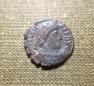 Ancient Roman Coin Valens A24 photo