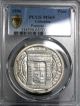 1956 Pcgs Ms 65 Colombia Silver Peso 200th Year Popayan Coin (15122102d) South America photo 2