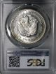 1956 Pcgs Ms 65 Colombia Silver Peso 200th Year Popayan Coin (15122102d) South America photo 3