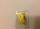2 Gram 1985 Essay Statue Of Liberty Credit Suisse Gold Bar.  9999 Fine Platinum photo 2