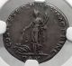 Trajan 103ad Rome Pax Authentic Ancient Silver Roman Denarius Coin Ngc I59806 Coins: Ancient photo 1