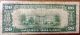 1929 A $20 U.  S.  (boston,  Ma) Federal Reserve Bank Note Small Size Notes photo 2