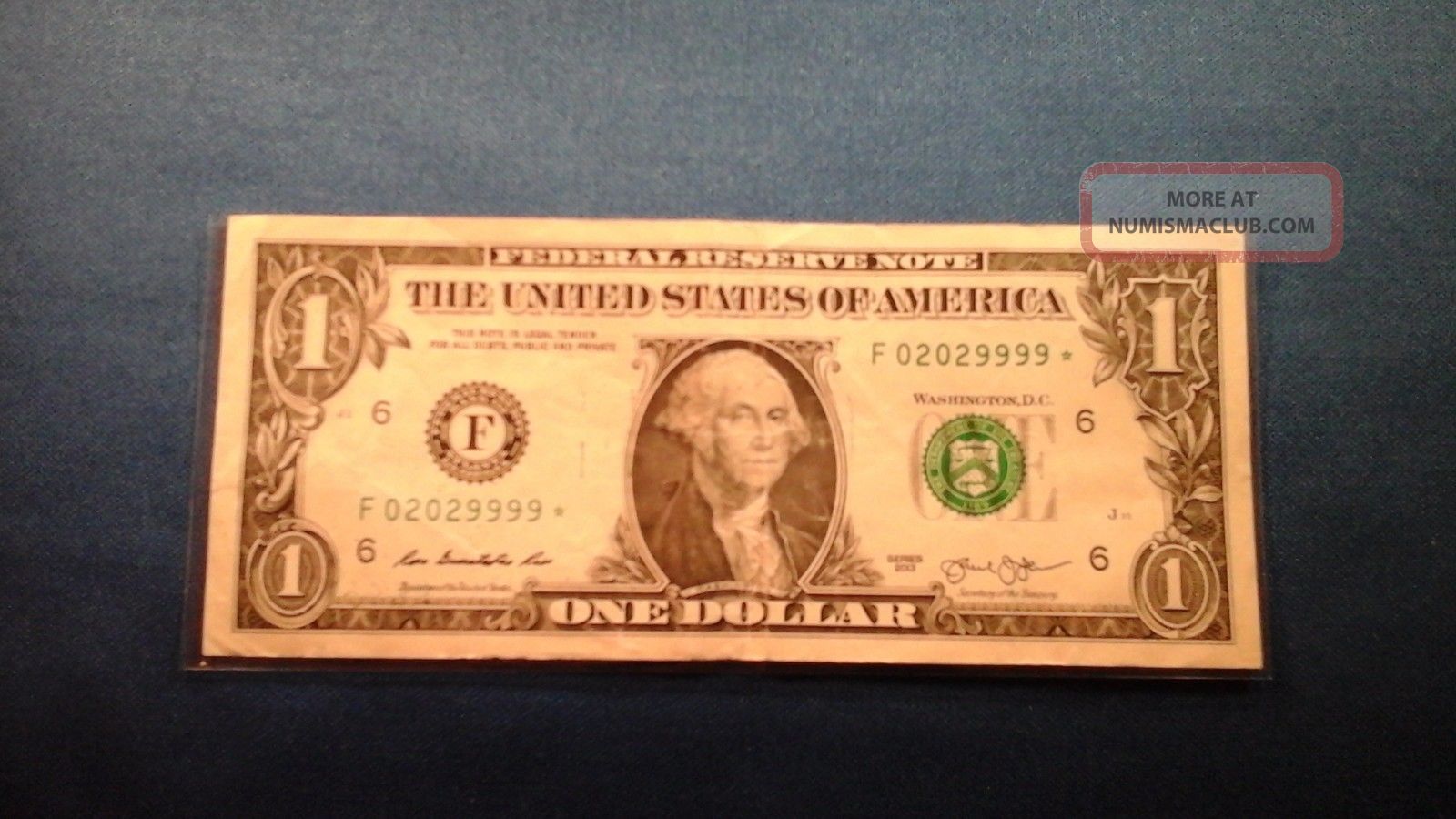 $1 Dollar Star Note Trinary/repeater/1/2 Double 1/2 Quad Small Size Notes photo