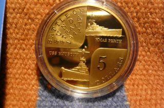 2002 Royal Australian 5 Dollars / Battle Of Sunda Strait 1942 photo