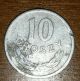 Poland 1949 10 Grosky Coin Europe photo 1