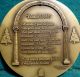 Nativity - Creche - Adoration Of The Angels 89mm X - Mas 2005 Bronze Medal In Pouch Exonumia photo 3