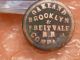 1871 Oakland,  Ca - Brooklyn & Fruitvale R.  R.  // Good For One Fare Token 1 Exonumia photo 1