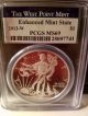 2013w 25th Anniversary West Piont Silver Eagles In Pcgs 69 Grade Coins: Canada photo 2