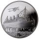 2016 France 10e Proof Silver Great French Ships Ile De France In Ogp Sku43361 Europe photo 1